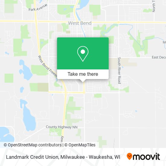 Mapa de Landmark Credit Union