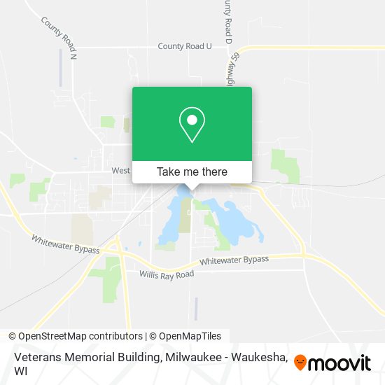 Veterans Memorial Building map
