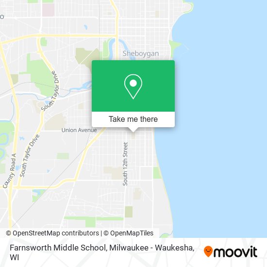 Mapa de Farnsworth Middle School