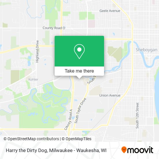 Harry the Dirty Dog map