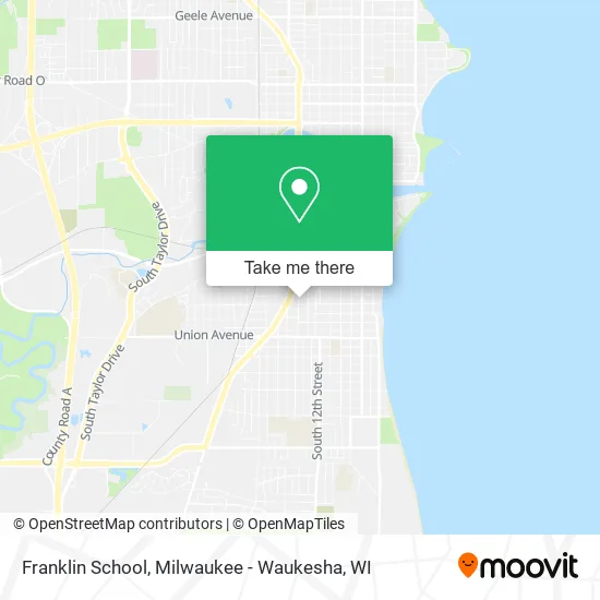 Franklin School map