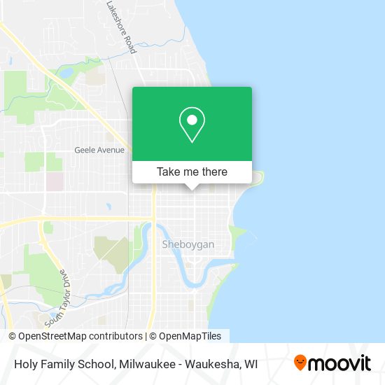 Mapa de Holy Family School