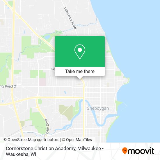 Mapa de Cornerstone Christian Academy