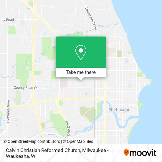 Mapa de Calvin Christian Reformed Church