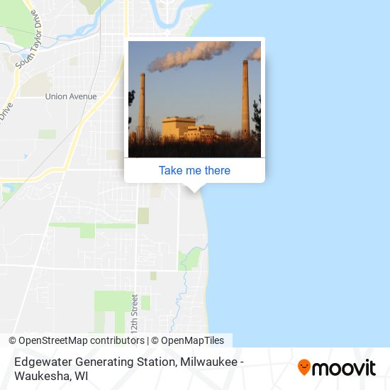 Mapa de Edgewater Generating Station