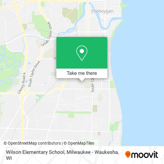 Wilson Elementary School map