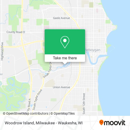 Mapa de Woodrow Island