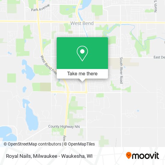 Royal Nails map
