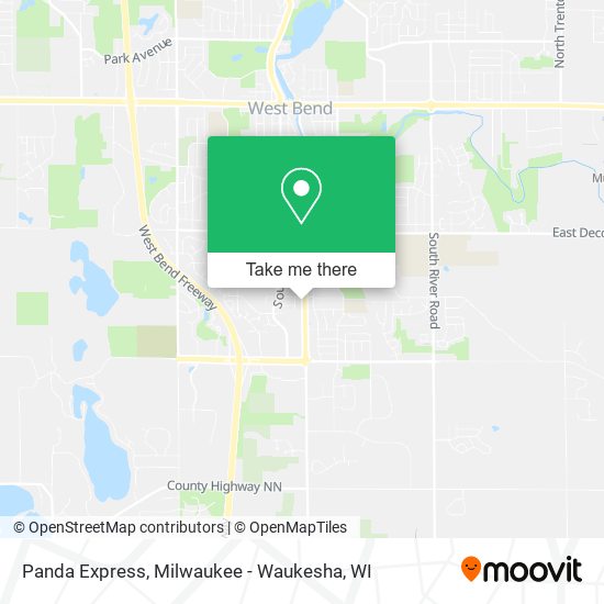 Panda Express map