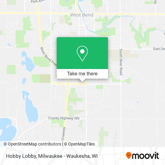 Hobby Lobby map