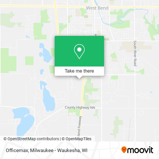 Officemax map