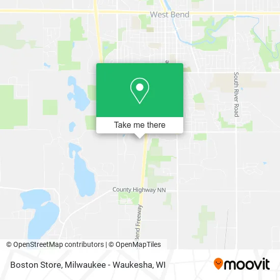 Boston Store map