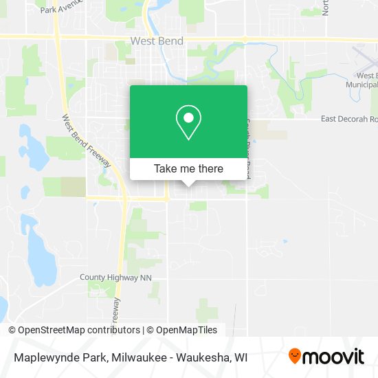 Maplewynde Park map