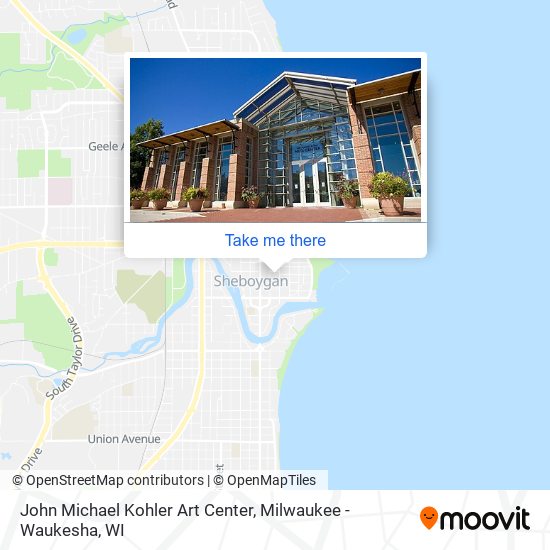 John Michael Kohler Art Center map