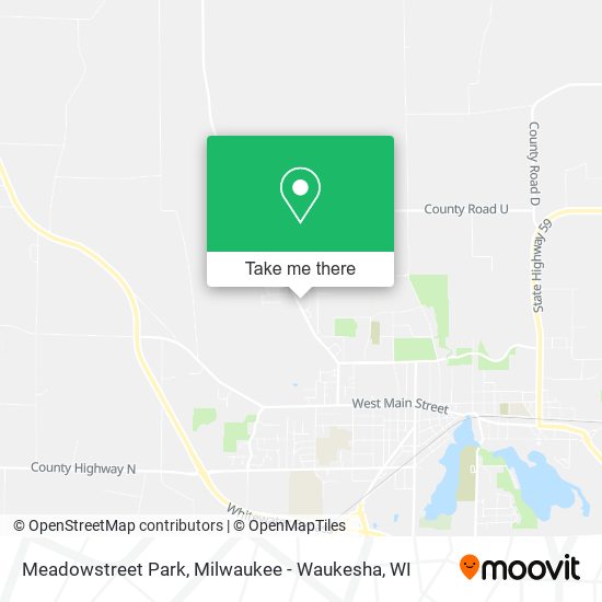 Mapa de Meadowstreet Park