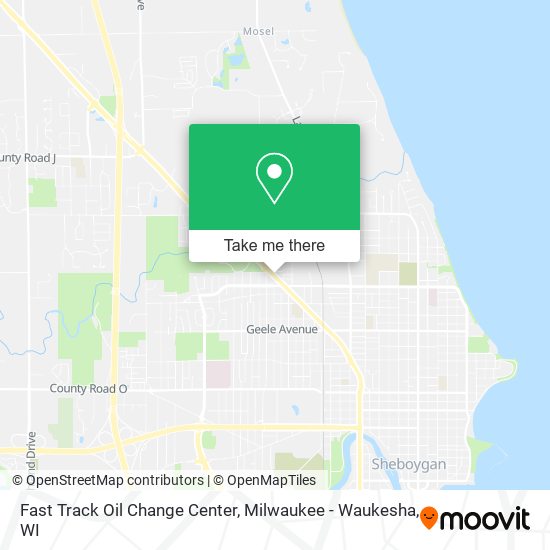 Fast Track Oil Change Center map