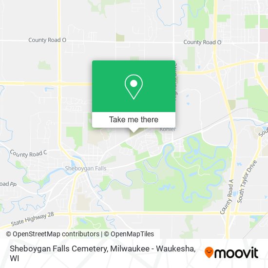 Mapa de Sheboygan Falls Cemetery