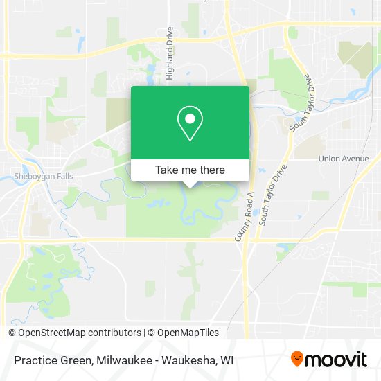 Practice Green map