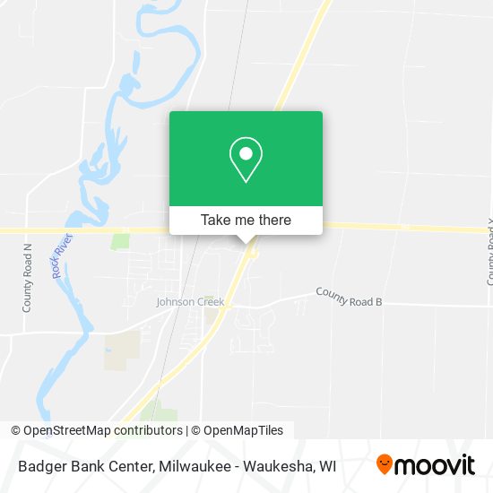 Badger Bank Center map