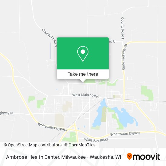 Ambrose Health Center map