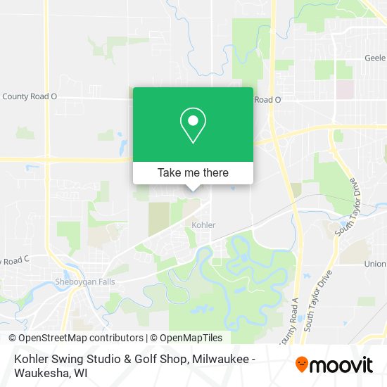 Mapa de Kohler Swing Studio & Golf Shop