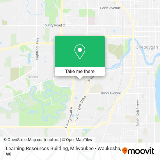 Mapa de Learning Resources Building