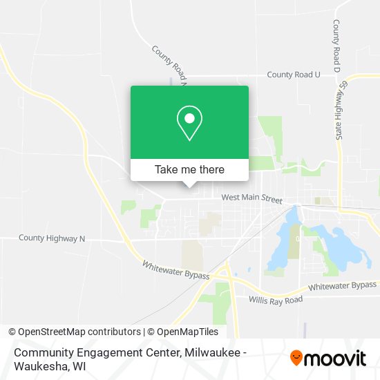 Community Engagement Center map