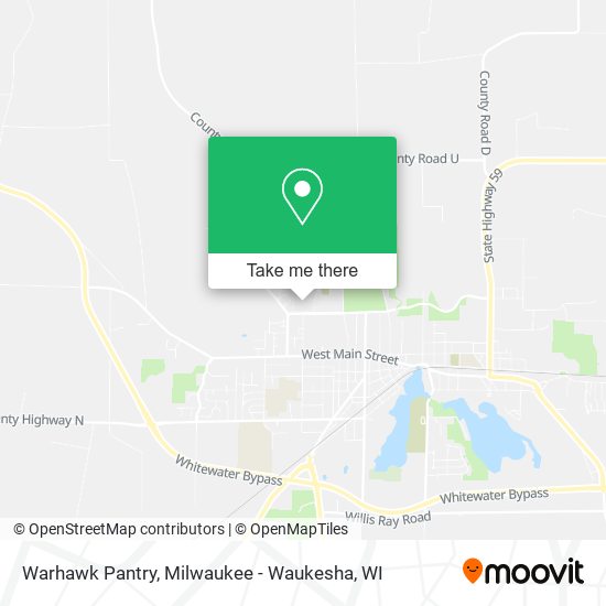 Warhawk Pantry map
