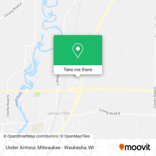 Under Armour map