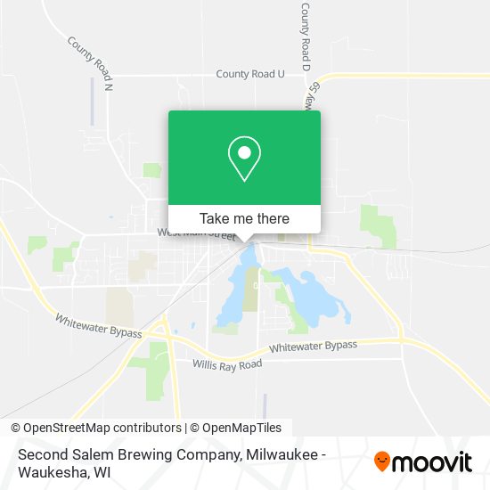 Second Salem Brewing Company map