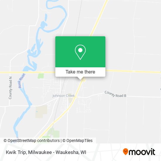 Kwik Trip map