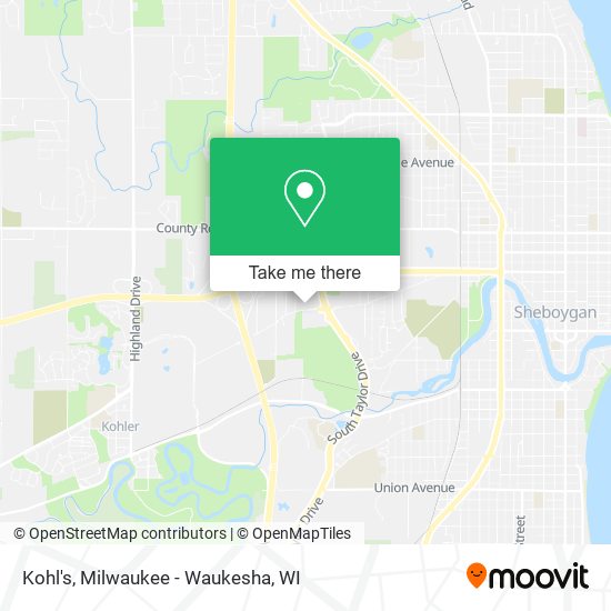 Kohl's map