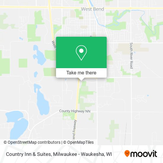 Country Inn & Suites map