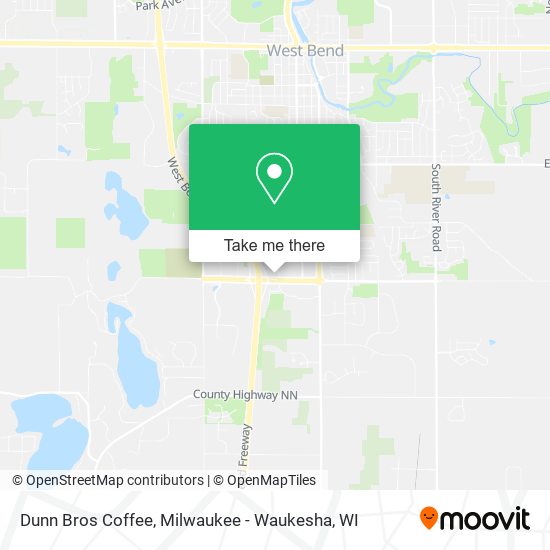 Dunn Bros Coffee map
