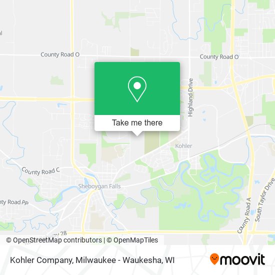 Kohler Company map