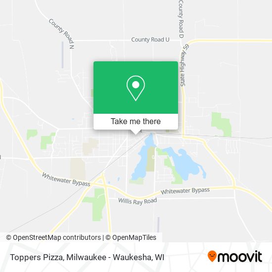 Mapa de Toppers Pizza