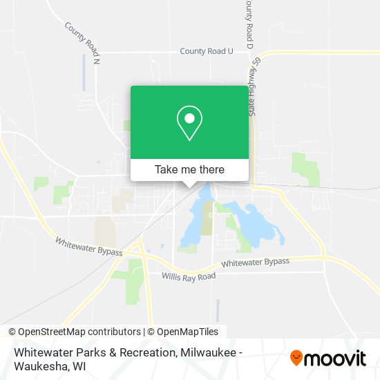 Mapa de Whitewater Parks & Recreation