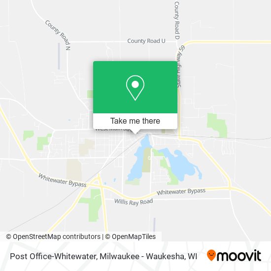 Mapa de Post Office-Whitewater