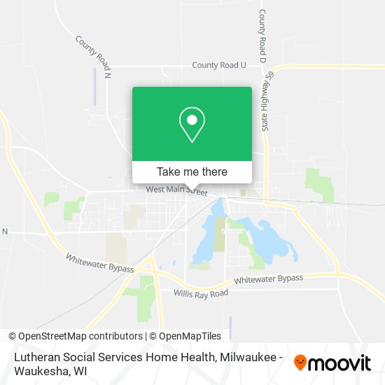 Mapa de Lutheran Social Services Home Health