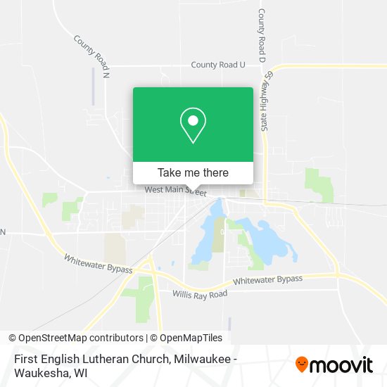 First English Lutheran Church map