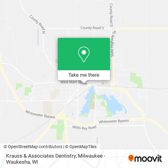 Krauss & Associates Dentistry map