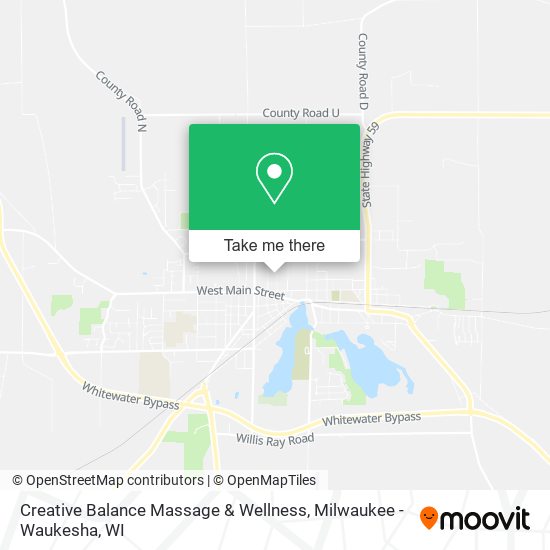 Mapa de Creative Balance Massage & Wellness