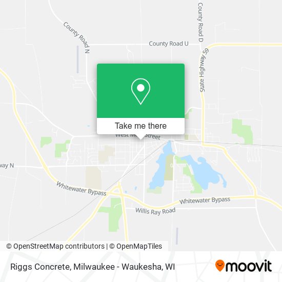 Riggs Concrete map