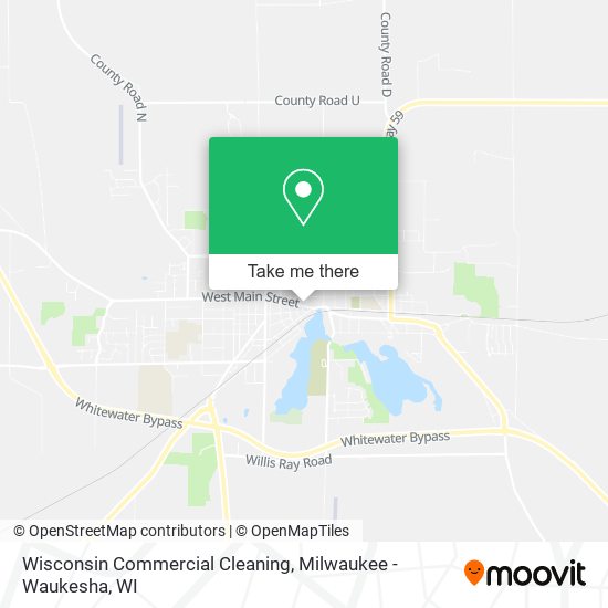 Mapa de Wisconsin Commercial Cleaning