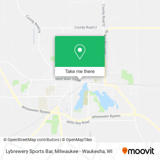 Lybrewery Sports Bar map