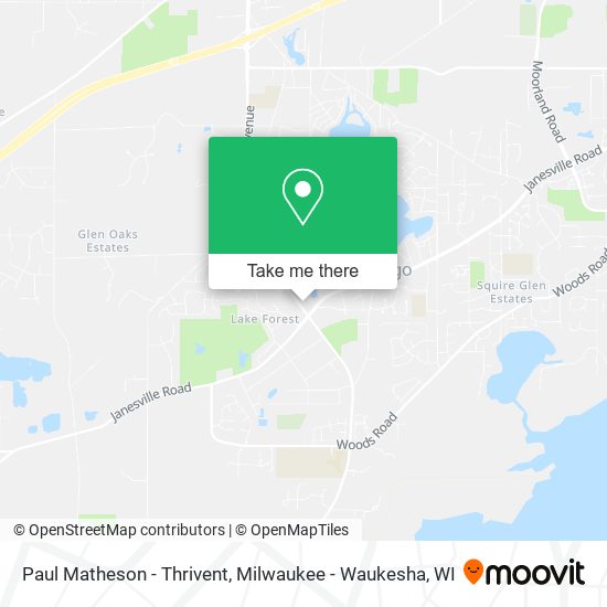 Mapa de Paul Matheson - Thrivent
