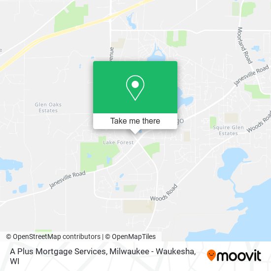 A Plus Mortgage Services map
