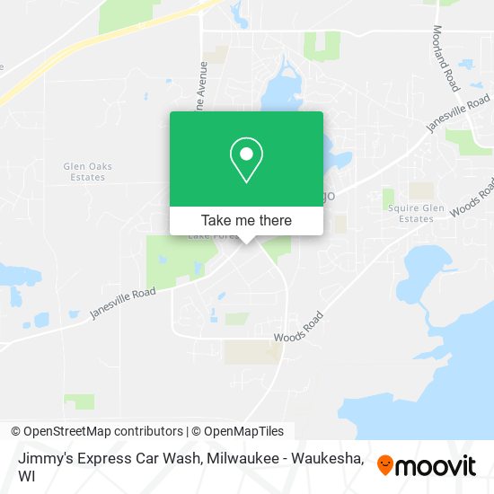 Jimmy's Express Car Wash map