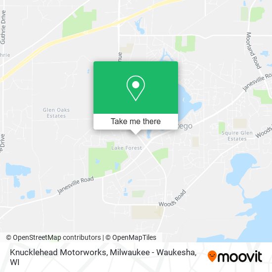 Knucklehead Motorworks map