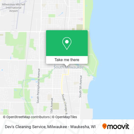 Mapa de Dev's Cleaning Service